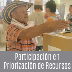 Participación en Priorización de Recursos